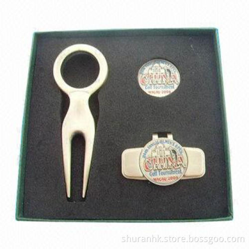 Golf Divot Tool, Made of Metal or Plastic Material